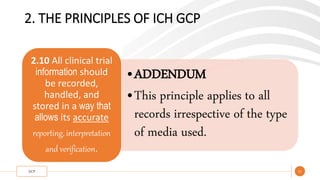 GCP guidelines | PPTX