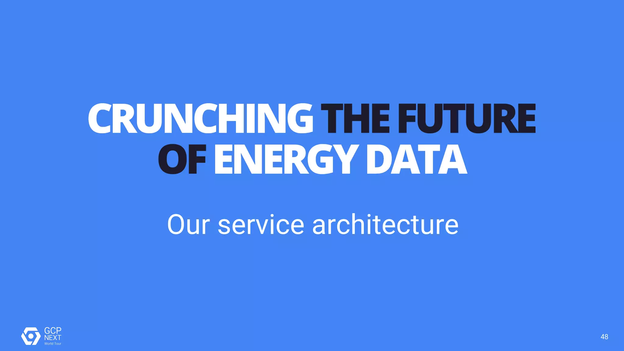 4848
Our service architecture
 