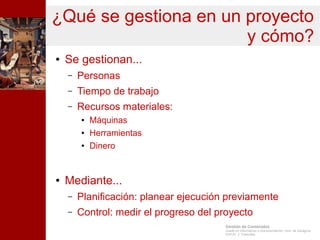 Introducción a la gestión de proyectos | ODP