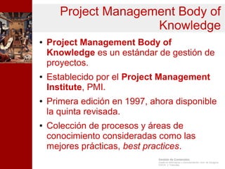 Introducción a la gestión de proyectos | ODP