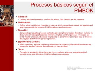 Introducción a la gestión de proyectos | ODP