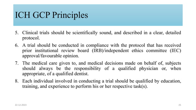 Ich Gcp Guidelines.pdf ICH E6 good clinical practice guidelines | PPTX | Pharmaceutical ...