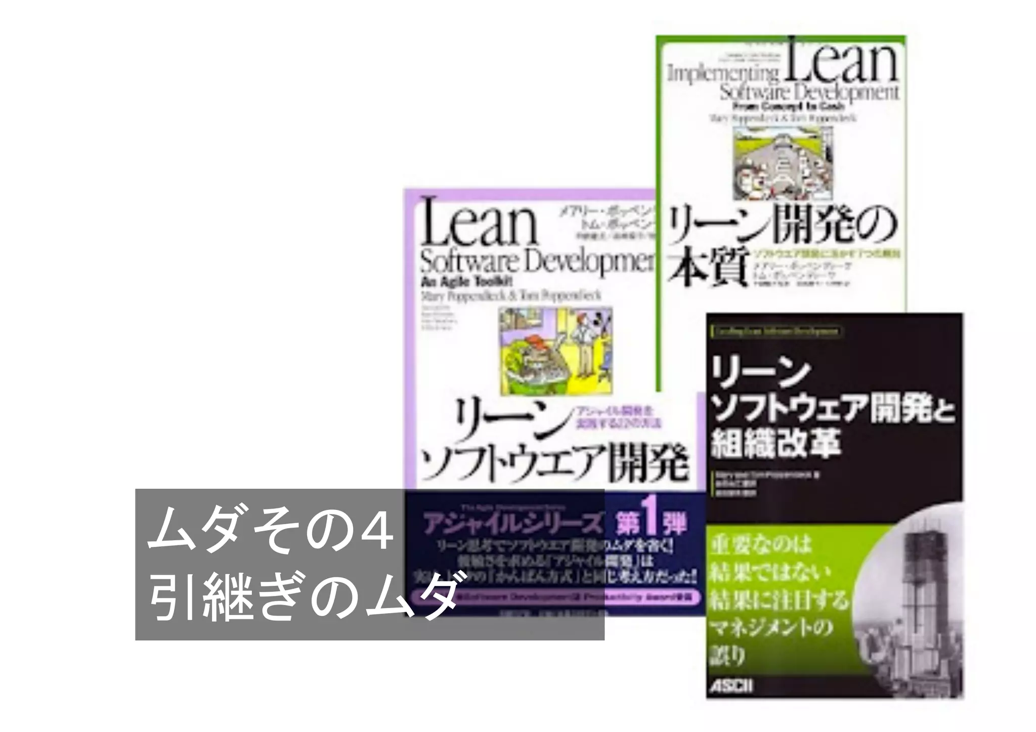 ムダその４	
  
引継ぎのムダ	
 