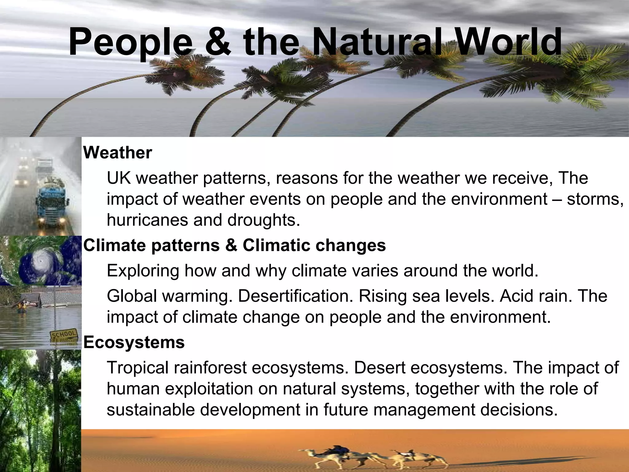 GCSE Geography @ Abbeyfield from 2009 | PPT