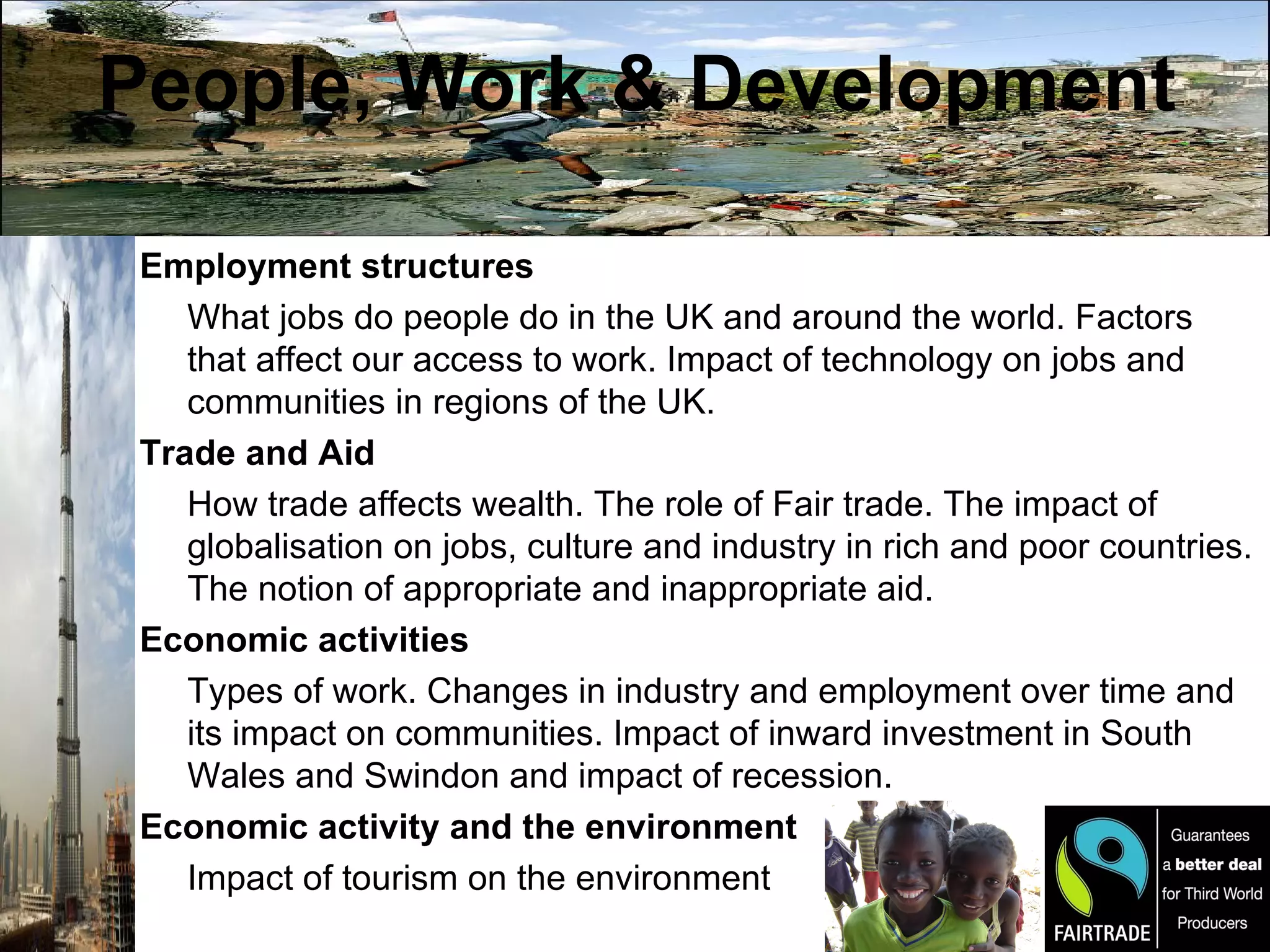 GCSE Geography @ Abbeyfield from 2009 | PPT