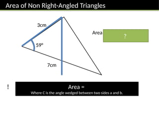 Non right angle triangles rules in trig. | PPTX