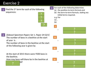 GCSE-TermToTermGeometricProgressions.pptx