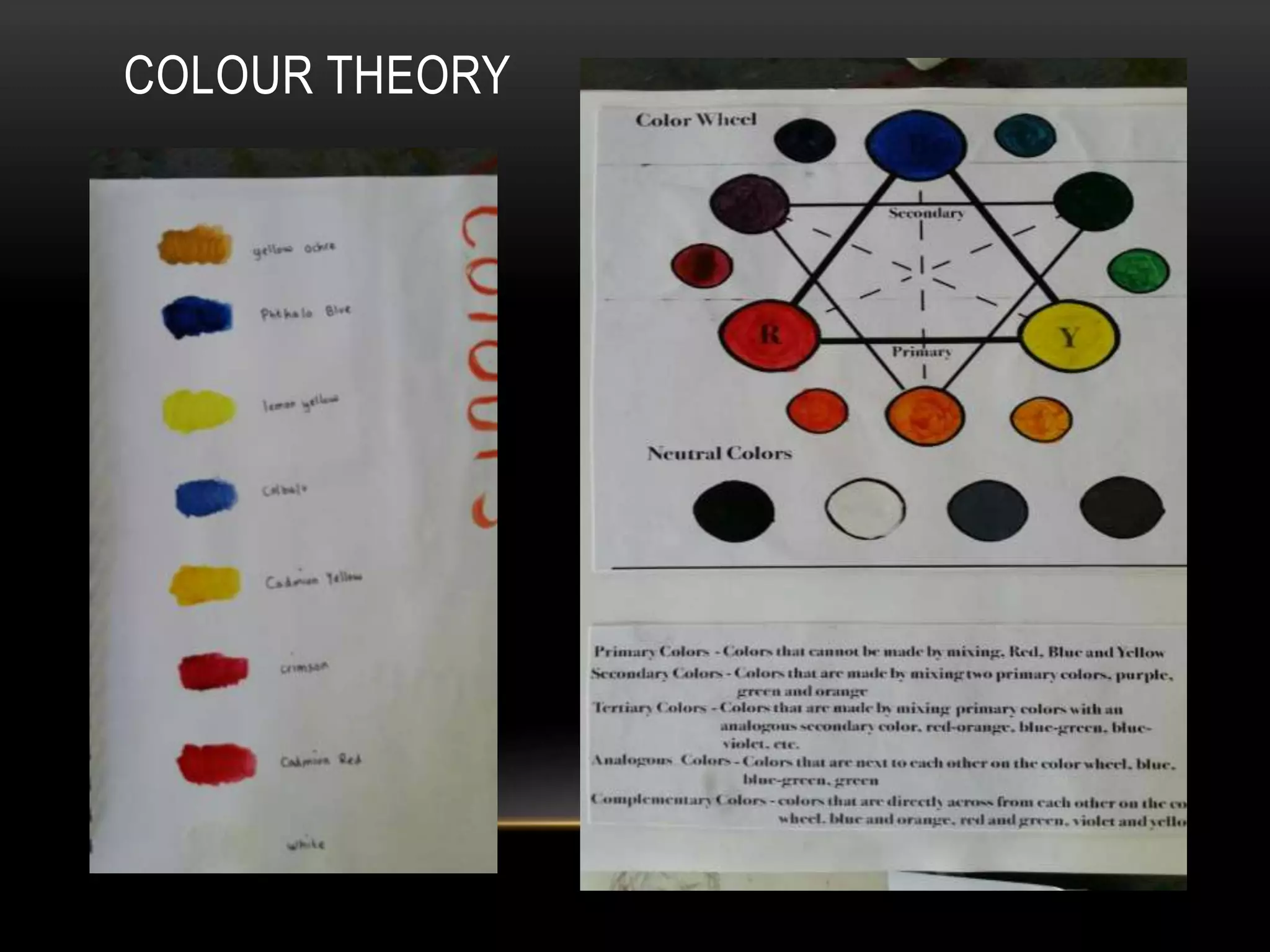 COLOUR THEORY
 
