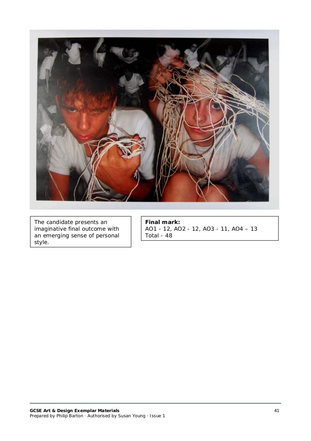 Gcse art exemplar materials photography v1