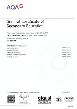 GCSE Certificates .pdf