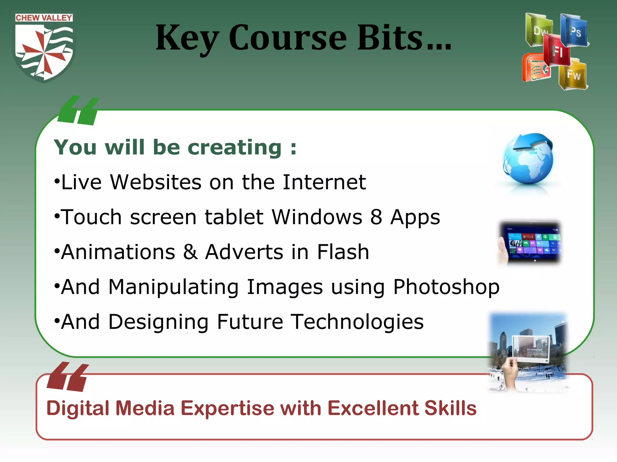 Gcse computing vs ict (creative i media) PPT