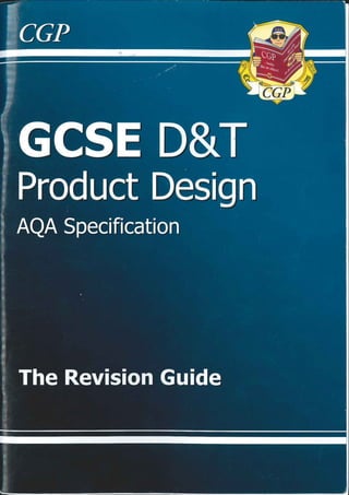 Gcse d&amp;t revision guide 1