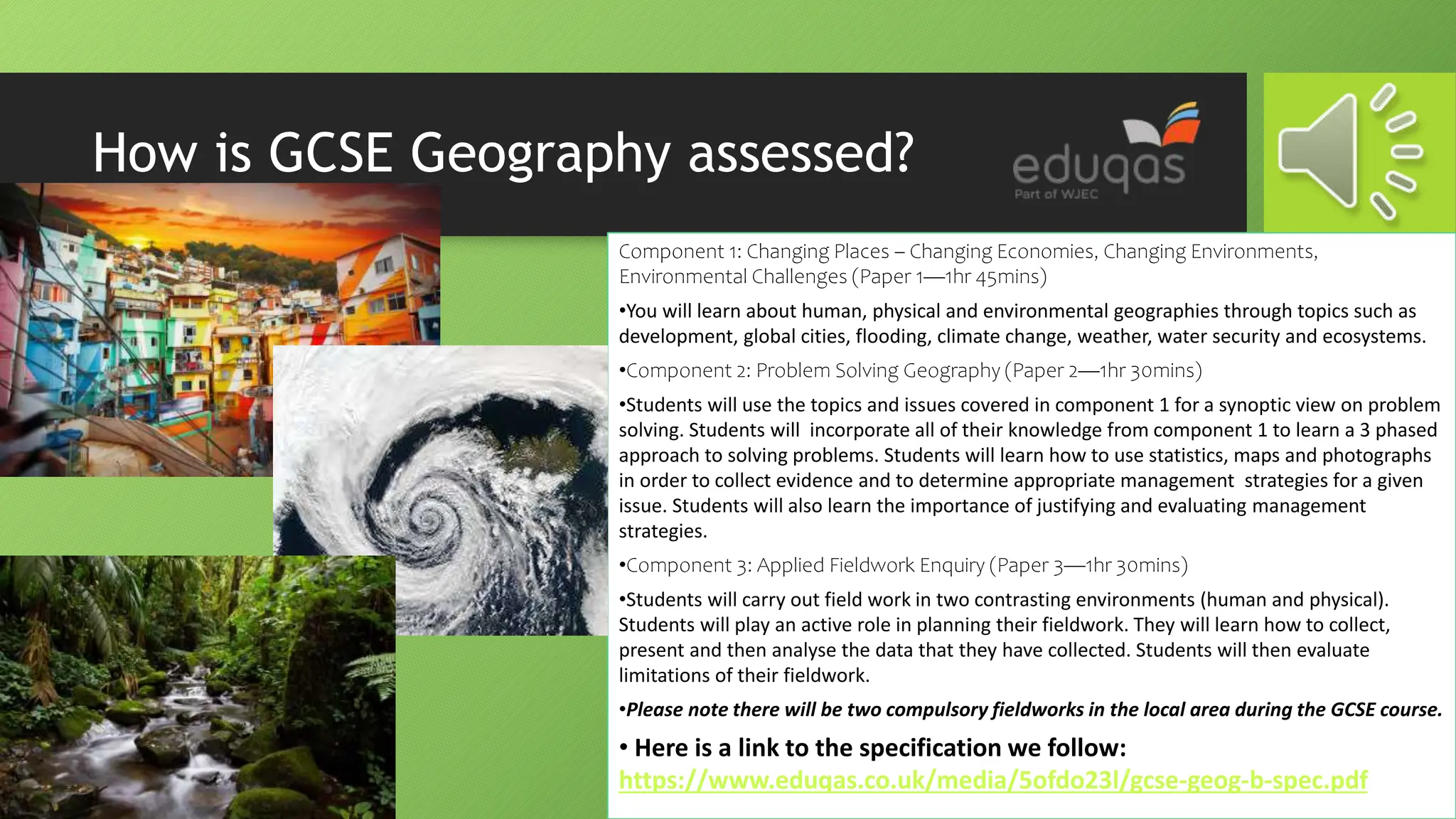 GCSE Geography - Year 9 Options Process 2024 | PPT