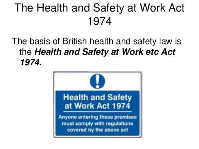 the health and safety at work act 1974 construction essay The aim of the health and safety at work act 1974 (hswa 1974) was to create a single comprehensive system of regulatory law covering occupational health. the health and safety at work act 1974 construction essay The aim of the health and safety at work act 1974 (hswa 1974) was to create a single comprehensive system of regulatory law covering occupational health.