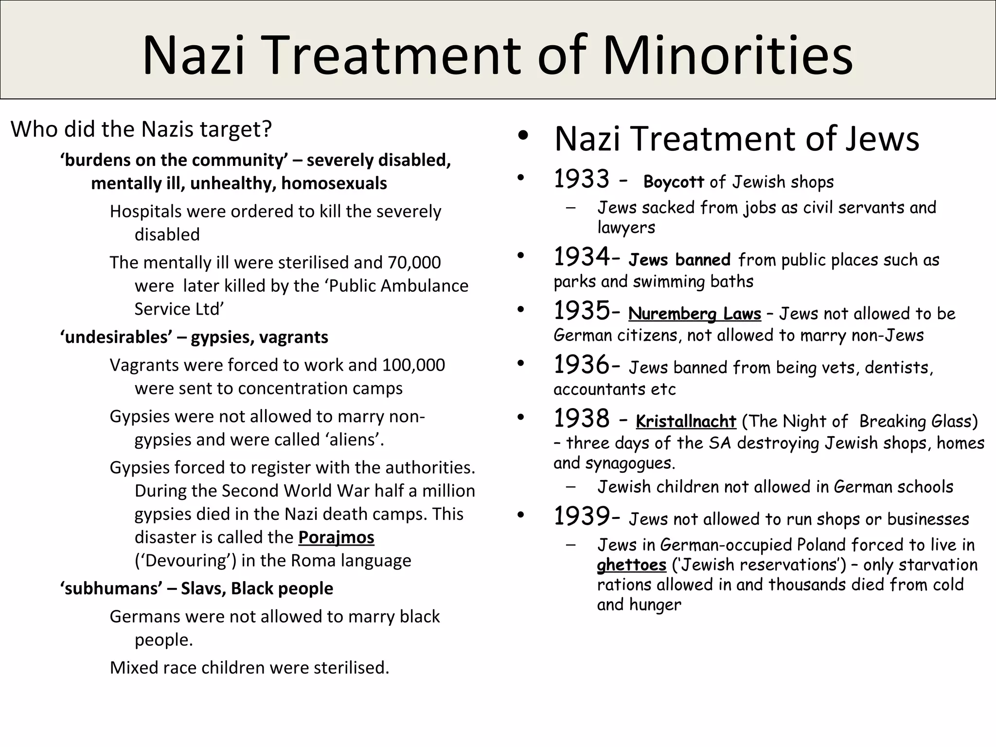 Gcse history exam final revision | PPT