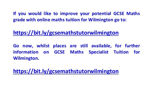 Gcse Maths Tutor Wilmington Gcse Maths Tutor Wilmington