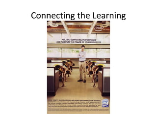 Connecting the Learning
 