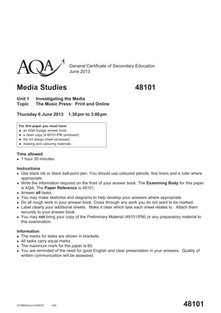 Aqa past papers deals