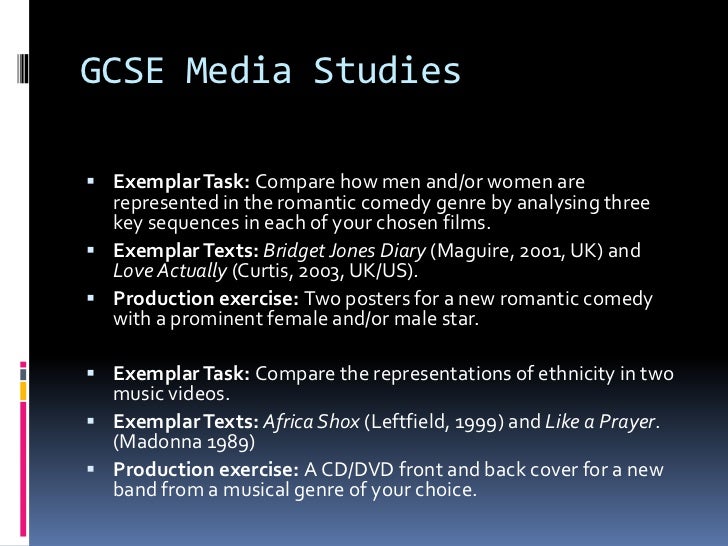 Gcse media studies introduction