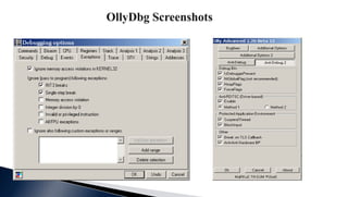 Advanced malware analysis training session4 anti-analysis techniques | PPTX