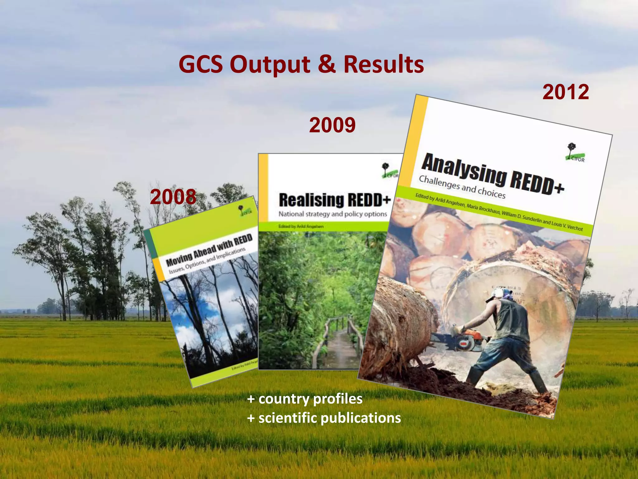 GCS Output & Results
2012
2009
2008

+ country profiles
+ scientific publications

 