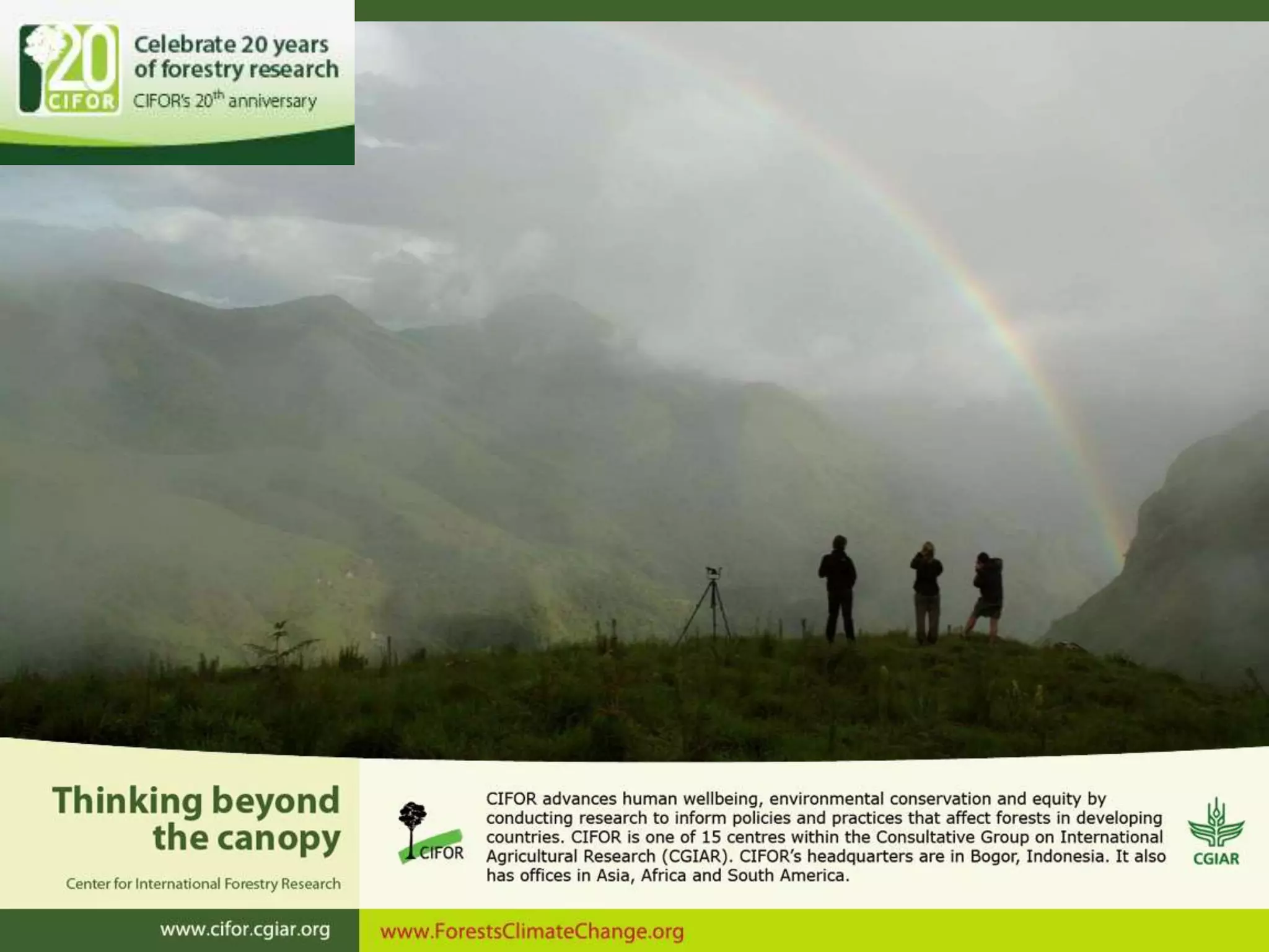 Global Comparative Study on REDD+ - The Project and Results