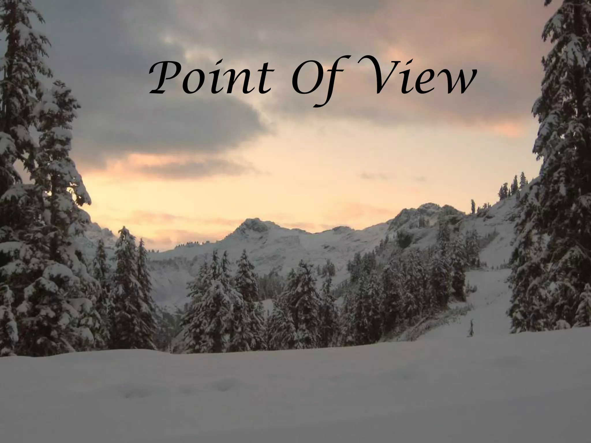 Point Of View
 