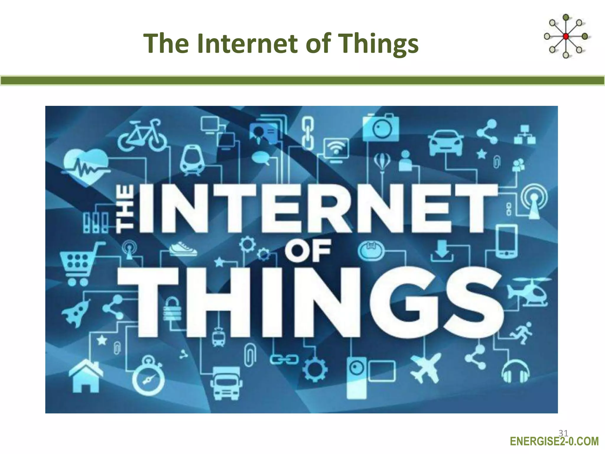 ENERGISE2-0.COM
The Internet of Things
31
 