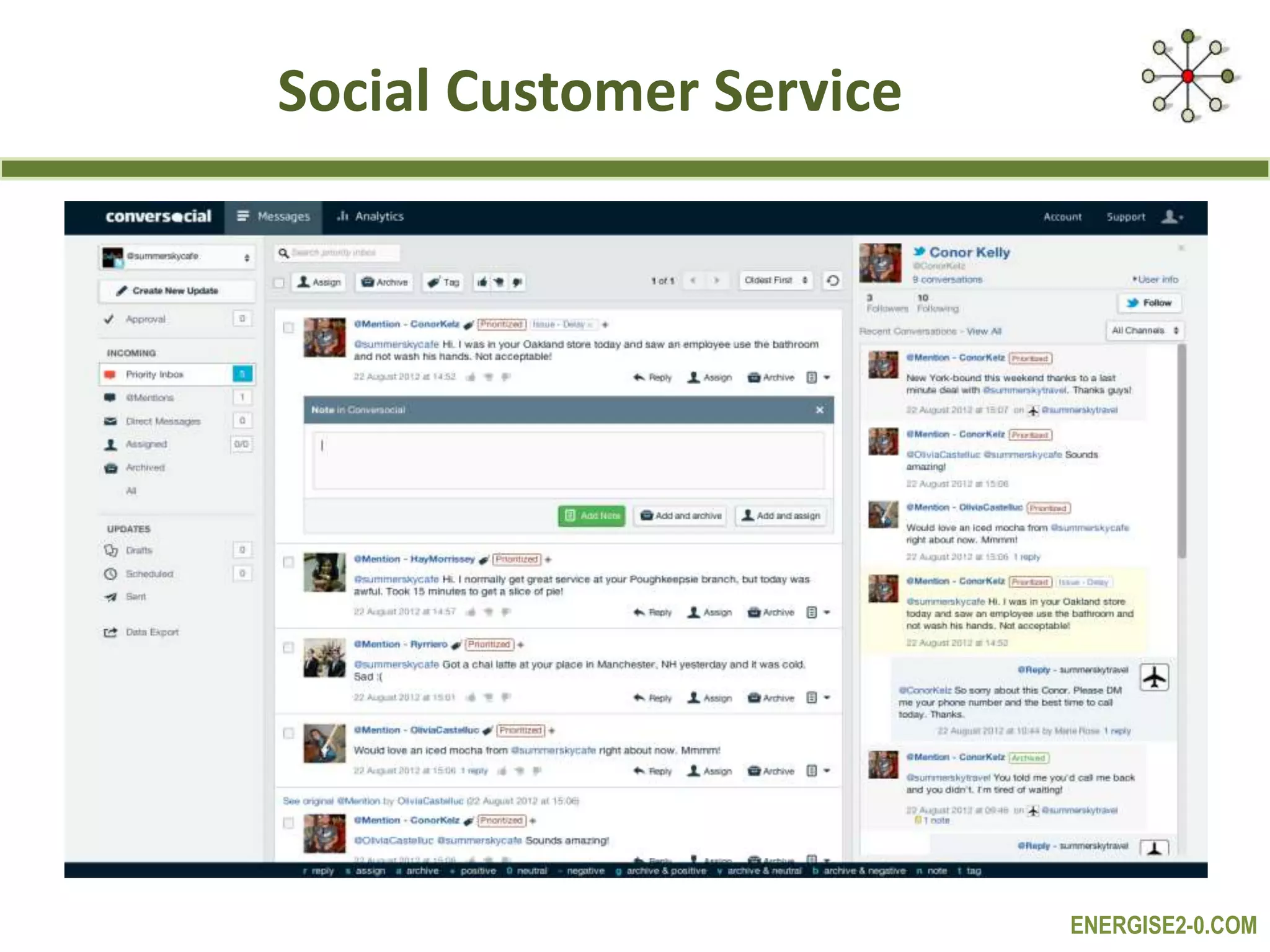 ENERGISE2-0.COM
Social Customer Service
 