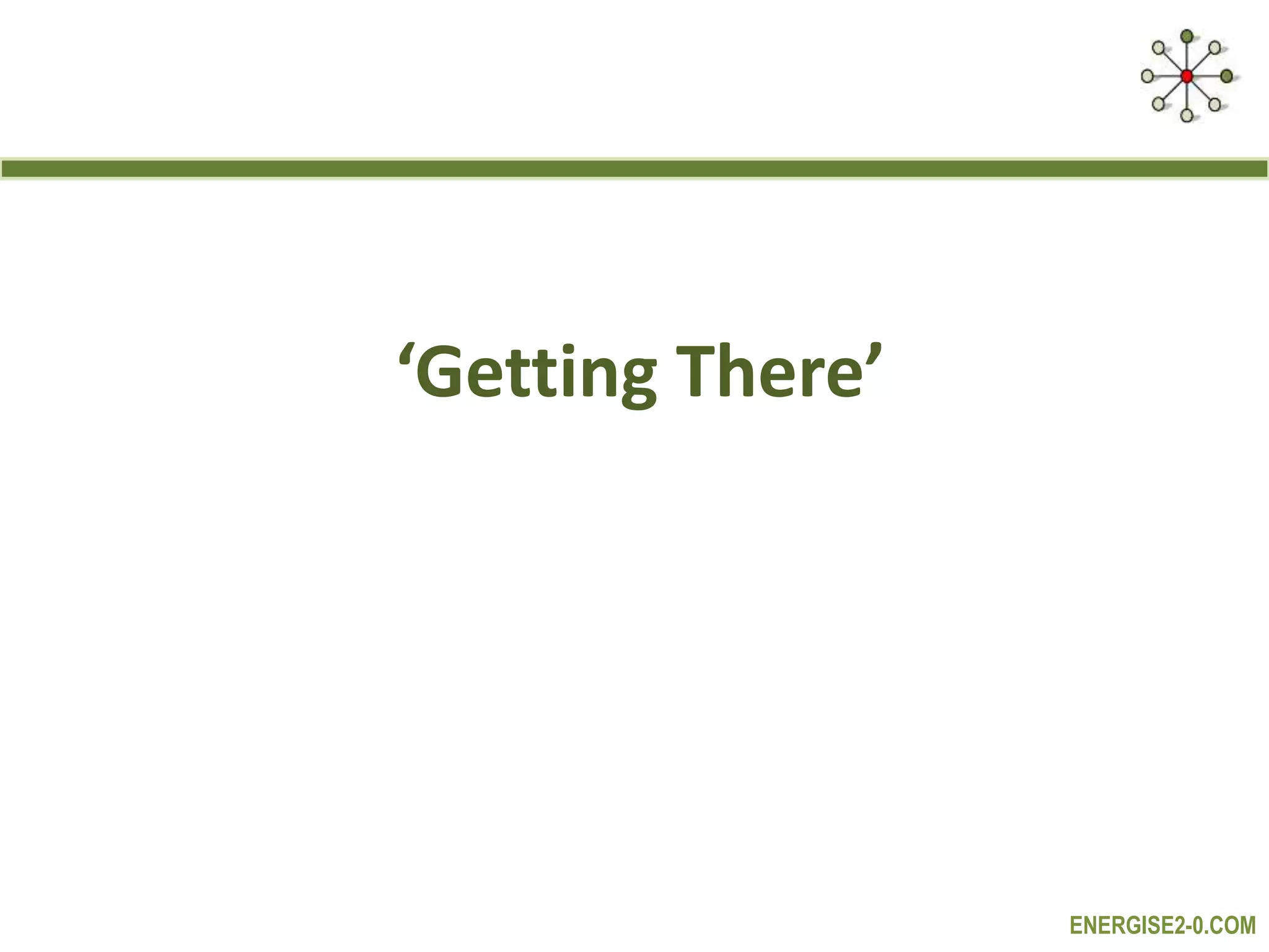 ENERGISE2-0.COM
‘Getting There’
 