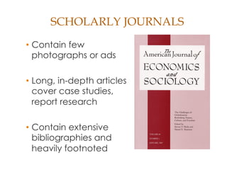 Scholarly Journals And Popular Magazines Pdf Scholarly Journals And Popular Magazines Pdf