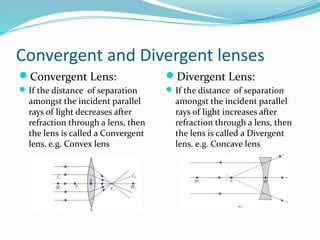 Lens Separation Example Class-X-Physics-Chapter-11-reflecton and refraction, properties of ...