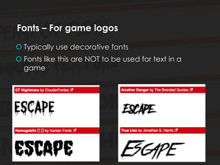 Graphic Design Tips for Board Game Desigenrs | PDF