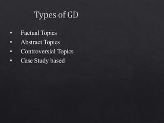 Group Discussion | PPTX