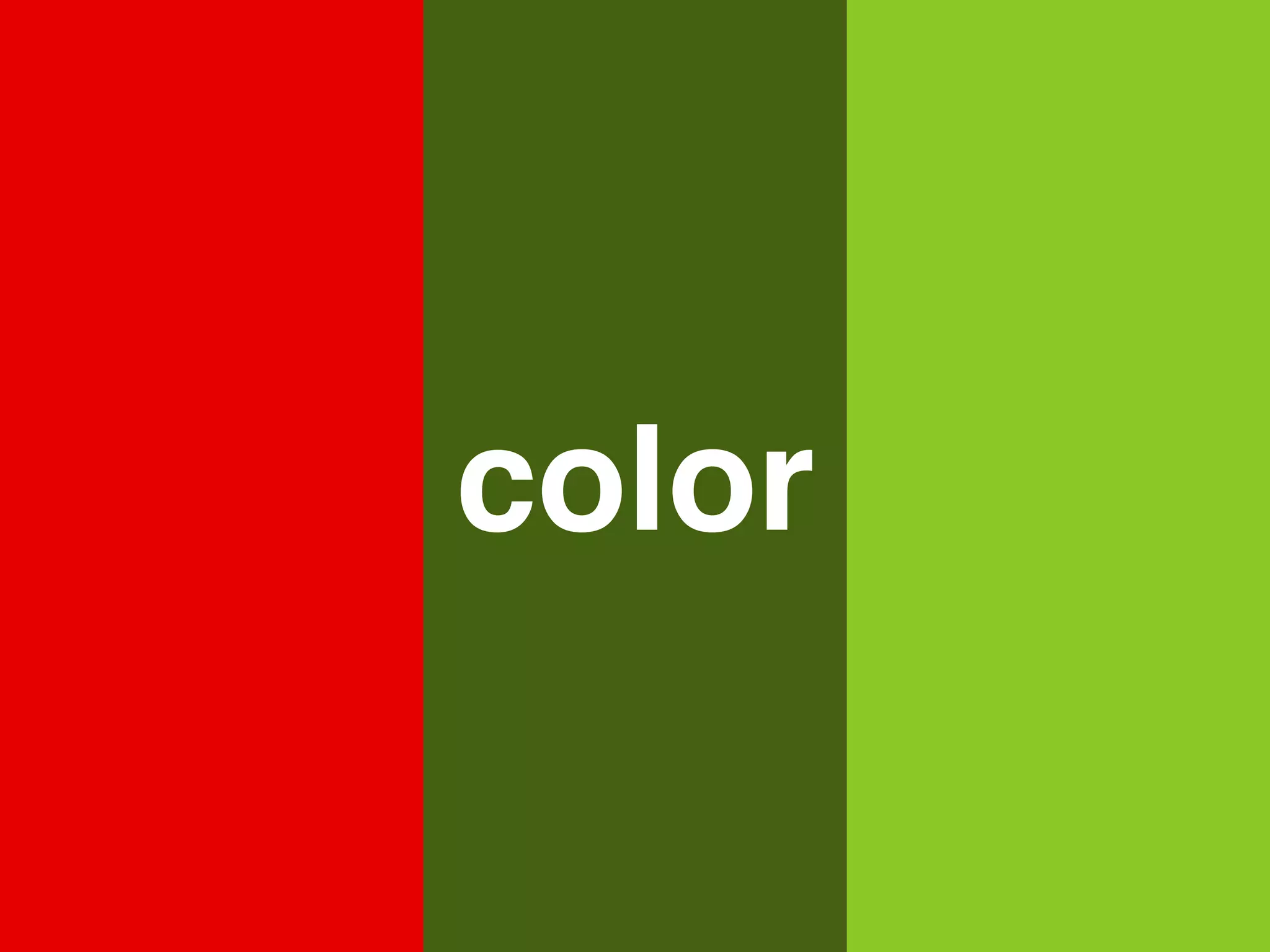 color
 