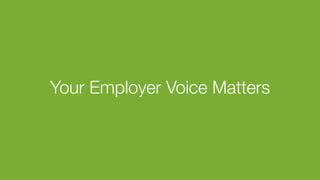 Glassdoor, Inc. 2008-2016#GDCHAT
Your Employer Voice Matters
 