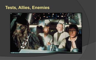 Tests, Allies, Enemies
 