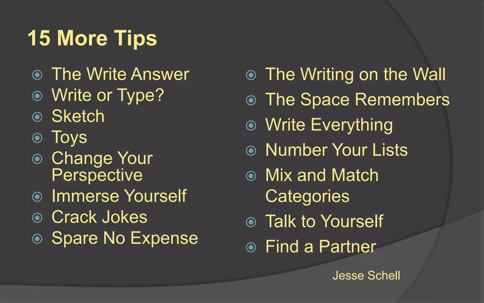 Brainstorming Done Right
Brainstorming Done Right!
 