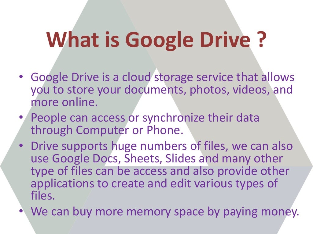 Google Drive. What is Google Drive and How to use Google Drive