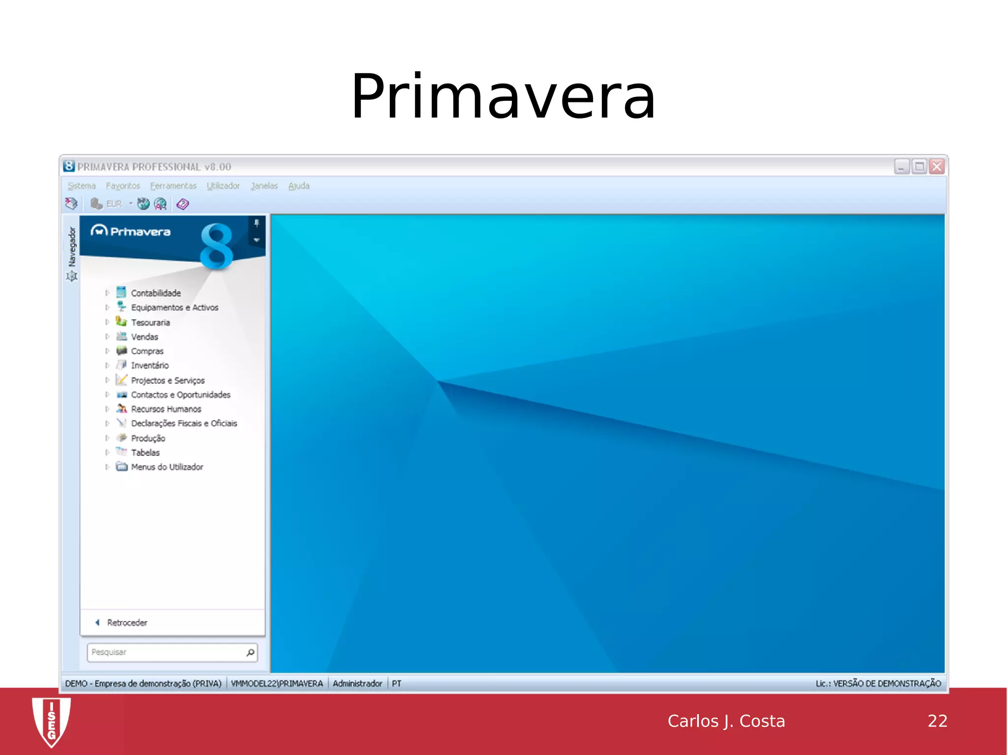Primavera
Carlos J. Costa 22
 