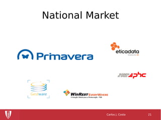 National Market
Carlos J. Costa 21
 
