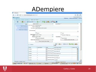 ADempiere
Carlos J. Costa 29
 