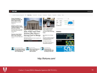 14Carlos J. Costa (ISEG) Manuela Aparicio (ISCTE-IUL)
http://fortune.com/
 