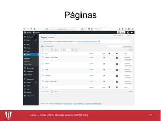 37Carlos J. Costa (ISEG) Manuela Aparicio (ISCTE-IUL)
Páginas
 