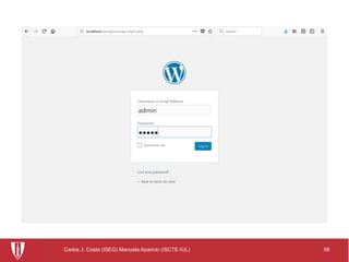 58Carlos J. Costa (ISEG) Manuela Aparicio (ISCTE-IUL)
 