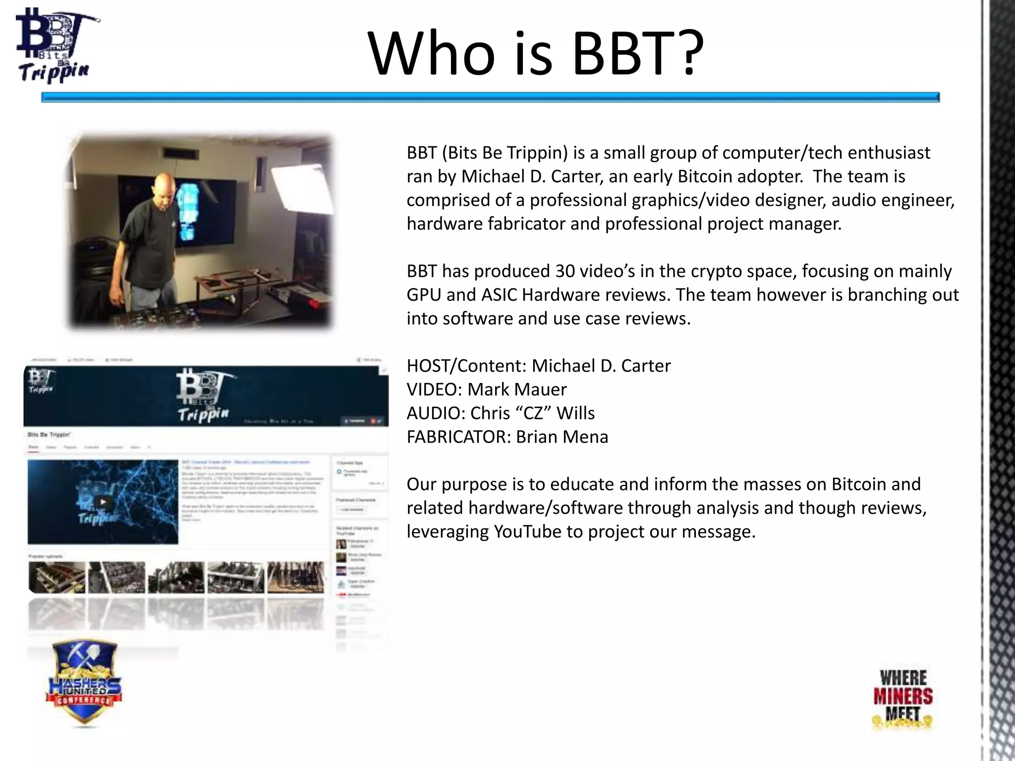 Building a Cost-effective Mining Rig by Michael Carter (BitsBeTrippin) |  PPTX