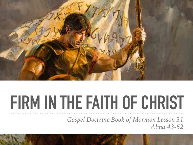 LDS Gospel Doctrine Book of Mormon Lesson 31