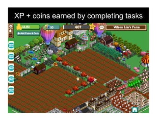 XP + coins earned by completing tasks
 