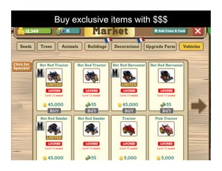 Buy exclusive items with $$$
 