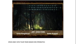 ERICK AND  I  SPLIT  OUR  TASKS  BASED  ON  STRENGTHS
 